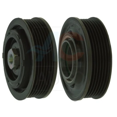 Abbildung von ACAUTO AC 06DN87 Magnetkupplung AUDI, DENSO, SEAT, SKODA, VAG, VOLKSWAGEN, VW 6SE, 7SE 100, 105mm VOLKSWAGEN: California T5 Bus, Transporter 5 Bus