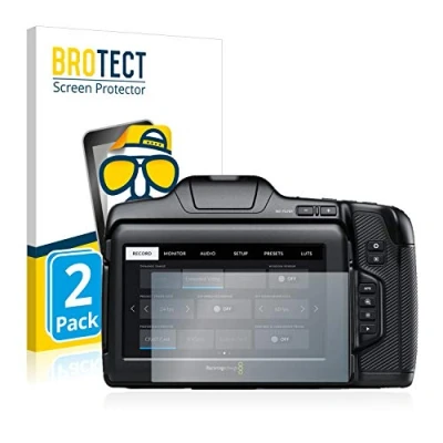 Abbildung von BROTECT Entspiegelungs Schutzfolie für Pocket Cinema Camera 6K Pro / G2 (2 Stück) Matte Displayschutz Folie, Anti Reflex, Fingerprint