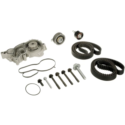 Abbildung von GATES KP65680XS Wasserpumpe + Zahnriemensatz mit SKODA: Octavia 3 Combi, Rapid Spaceback, Yeti, SEAT: Leon III ST, Schrägheck