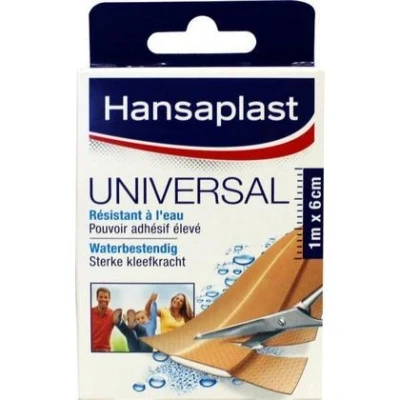 Abbildung von Hansaplast Pflaster Universal, Wasserdicht 1m x 6cm