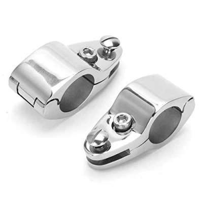 Abbildung von Marine Jaw Slide Hardware Bimini Top Boot 2pcs Edelstahlboot Schenk mit Upper Kiefer Schieber Armaturen (30 mm/1,18 Zoll)