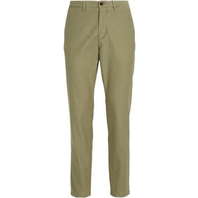 Abbildung von Tommy Hilfiger Herren Chinos Harlem Gabardine mit Stretch, Grün (Faded Olive), 36W/32L