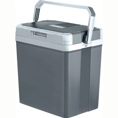 Abbildung von Elektrische Tragbare Kühlbox 24L für Camping und Auto 12V/220V Camper briebe