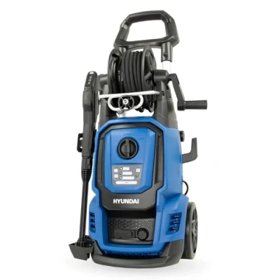 Abbildung von HYUNDAI Hochdruckreiniger HPW2400CRE, max. 195 bar 450 l/h, 2400 W, EL. Control, verdreh sicherer 10m Schlauch, verstellbare Düse, rotierende Turbodüse, Seifenflasche