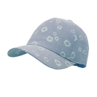 Abbildung von maximo Mini Girl Cap, Margerite Klettverschluß 51/ 53 bluemeliert
