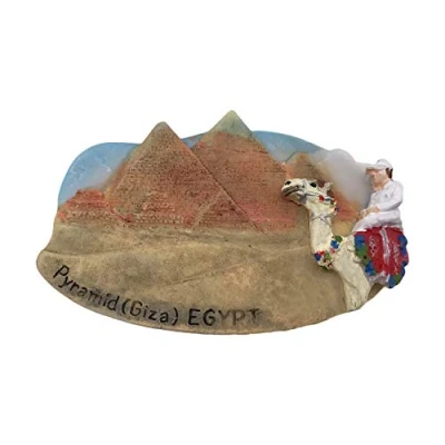 Abbildung von Pyramide Ägypten 3D Kühlschrankmagnet Touristische Souvenirs Harz Magnetische Aufkleber Home &amp; Kitchen Dekoration aus China
