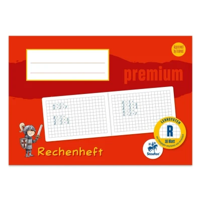 Abbildung von Staufen® Zahlenlernheft kariert DIN A5 quer 16 Blätter
