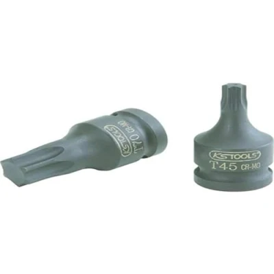 Abbildung von KS Tools 911.0913 1/2&quot; Kraft Bit Stecknuss TX, kurz, T40