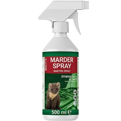 Abbildung von BMUT 500ml Marderspray für Auto, Dachboden &amp; Garage, Sofort Langfristig, Marderschreck Marderabwehr