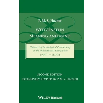 Abbildung von Wittgenstein: Meaning and Mind: Essays (Analytical Commentary on the Philosophical Investigations, 3, Band 3)