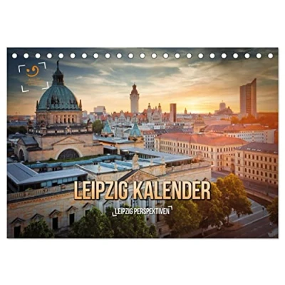 Abbildung von Leipzig Kalender Perspektiven (Tischkalender 2025 DIN A5 quer), CALVENDO Monatskalender