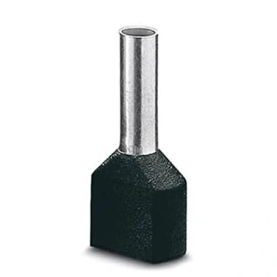 Abbildung von PHOENIX CONTACT Klemmschlauch, Tüll Länge: 12 mm, 20 Farbe: schwarz (100 Stück)