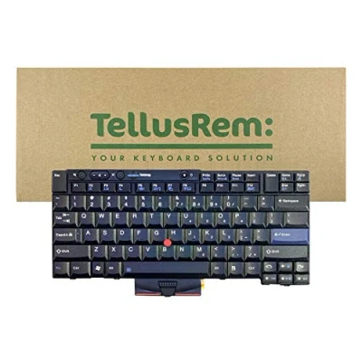 Abbildung von TellusRem ersatztastatur US Nicht Hintergrundbeleuchtung für Lenovo Thinkpad T520 T520i T420S T420 T420i T400S T410S T410 T410I T510 T510i W510 W520 X220T X220s X220i X220
