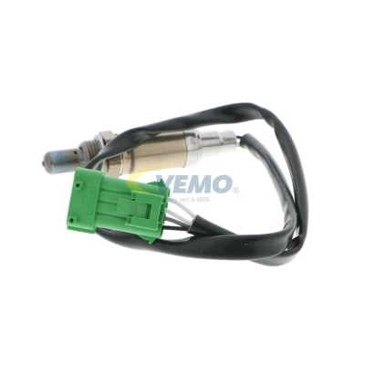 Abbildung von VEMO Original Quality V22 76 0008 Lambdasonde M18 x 1,5 beheizt, Gewinde vorgefettet grün 4 rechteckig PEUGEOT: 207 Schrägheck, 206 SW