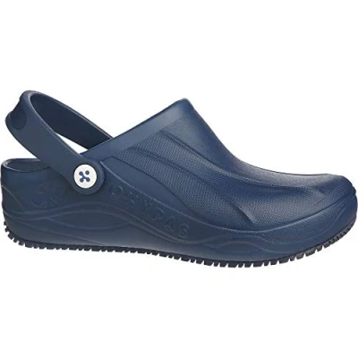 Abbildung von Oxypas Safety Jogger Clogs für Damen Smooth Leichter Arbeitsschuh Herren, ideal Krankenhaus, Küche oder Garten, Navy, Größe EU 41