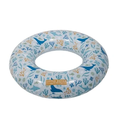 Abbildung von Little Dutch 2012316 Badespielzeug aufblasbarer Schwimmring Ocean Dreams blau