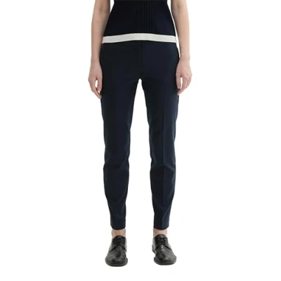 Abbildung von TOM TAILOR Damen 1044864 Mia Slim Hose, 10668 Sky Captain Blue, 32W / 30L EU