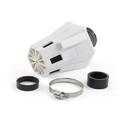 Abbildung von Luftfilter STR8 Evo 28 35mm gebogen weiß / schwarzer Schaumstoff