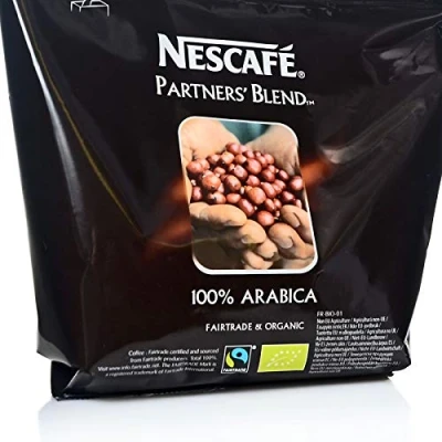 Abbildung von Nestle Nescafe Partners Blend Instantkaffee 12 x 250g Fairtrade und 100% Arabica, löslicher Kaffee für Vendingautomaten (ehemals Santa Rica)