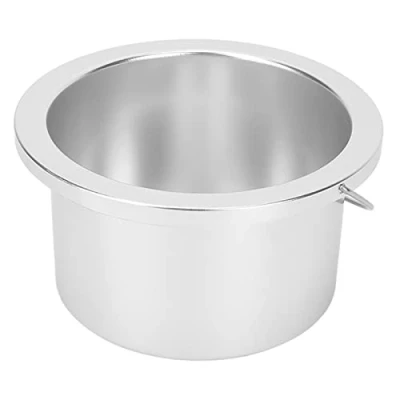 Abbildung von Wachswärmer Innentopf, Wax Schmelzen Robuste und Langlebige Aluminiumlegierung Ersatztopf für Leicht zu Reinigen Schnelle Erwärmung Weit Verbreitet