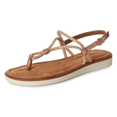 Abbildung von Tamaris Zehentrenner, Damen, Größe: 40, Rose glam Schuhe
