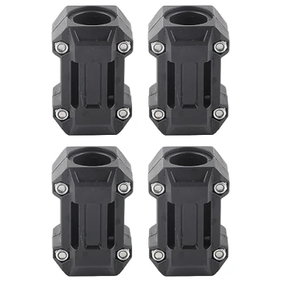 Abbildung von Motorrad Stoßstangen Blöcke, Fydun 2 Paar Nylon Motorschutz Ladekantenschutz Dekor 22/25 / 28mm Sturzbügel Schutz für R1200GS R1150GS