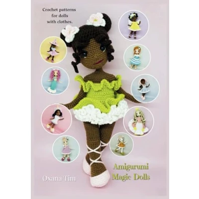 Abbildung von Amigurumi Magic Dolls: Crochet patterns for dolls with clothes