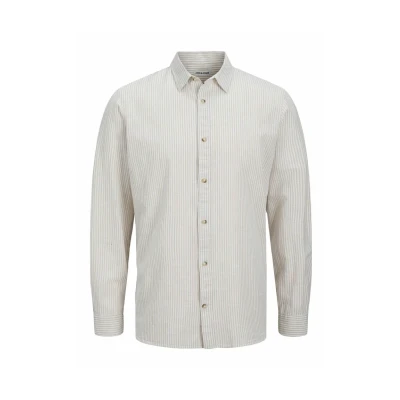 Abbildung von Jack &amp; Jones Comfort FIT Hemd, Herren, Größe: XS, Oxford tan