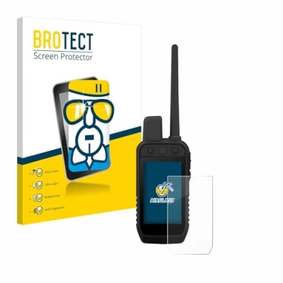 Abbildung von BROTECT Schutzglas für Garmin Alpha 300 K Schutzfolie Panzer Folie Glas [Extrem Kratzfest 9H, Anti Fingerprint, Ultra Transparent]