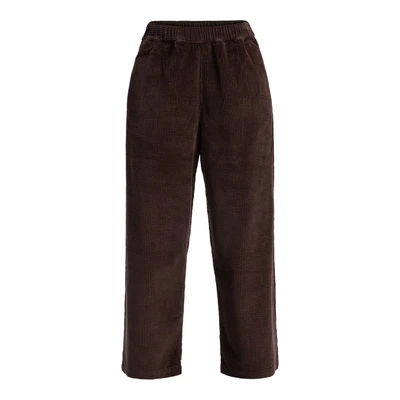 Abbildung von Quiksilver Payarawa Stoffhose, Damen, Größe: Large, Chocolate brown
