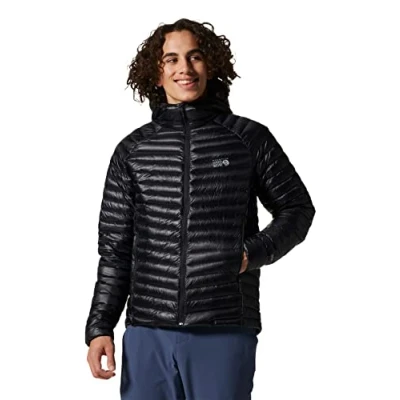 Abbildung von Mountain Hardwear Herren Standard Ghost Whisperer/2 Hoody, Schwarz, X Large