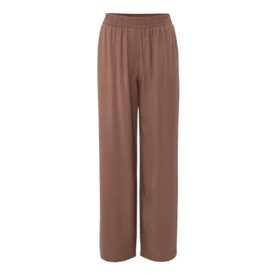 Abbildung von Opus WIDE LEG Mimas Stoffhose, Damen, Größe: 42, Cocoa