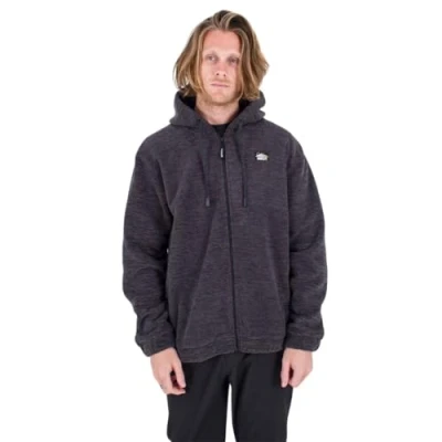 Abbildung von Hurley Herren Canyon Burrito Full Zip Pullover Sweater, Erdstein, S