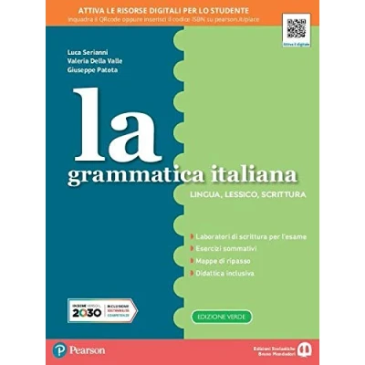 Abbildung von la grammatica italiana. Morfosintassi. Ediz. separata. Per Scuola media. Con e book. espansione online