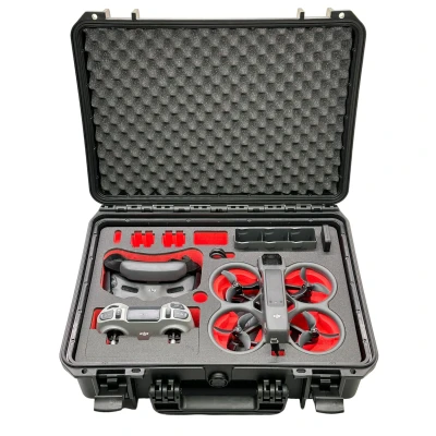 Abbildung von Professioneller Koffer für DJI Avata 2 Combo RC Motion 3 DJ Goggles extrem viel Platz Made in Germany