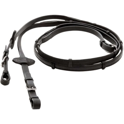 Abbildung von Kavalkade Zügel Soft Grip Schwarz Warmblut