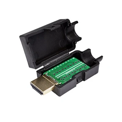 Abbildung von Oiyagai 1 x HDMI Stecker Adapter, zum Anschweißen an die Kabelklemme, Breakout Board