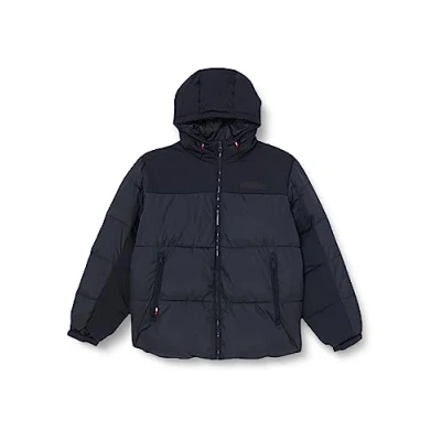 Abbildung von Tommy Hilfiger NEW YORK Hooded Jacket Kurzmantel, Herren, Größe: XXL, Desert sky