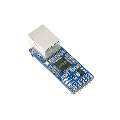 Abbildung von IBest 2 CH UART to Ethernet Converter,UART TTL and RJ45 Bi Directional Transparent Transmission Module,10/100M,Auto MDI/MDIX,Full Duplex/Half Duplex Auto Negotiation Interface
