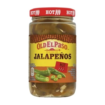 Abbildung von Old El Paso Sliced Jalapenos Scharfe in Scheiben geschnitten 1 x 215 g