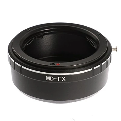 Abbildung von Fotga Minolta md SR Objektiv auf Fujifilm x Mount Adapter Fuji pro2 t2 E2