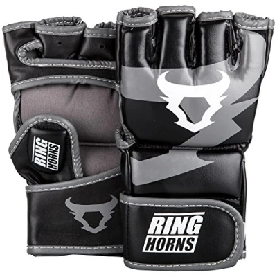 Abbildung von Ringhorns Charger Mma Handschuhe, Schwarz, M