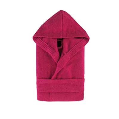 Abbildung von Top Towel Unisex Kapuze Bademantel, Fuscia, L