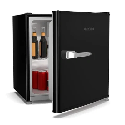 Abbildung von Klarstein Table Top Kühlschrank HEA16 Irene 46L WH 10046479, 496000 cm hoch, 470000 breit, Bier Hausbar Getränkekühlschrank Hotel Mini Fridge