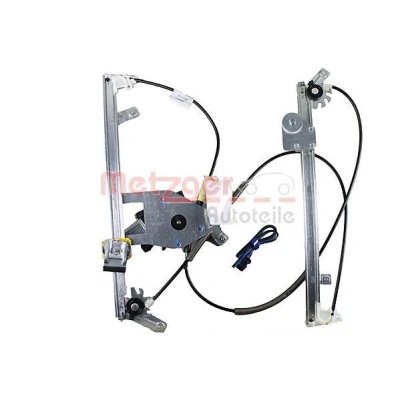 Abbildung von Metzger Fensterheber vorne rechts elektrisch mit Elektromotor ohne Komfortfunktion 2160546 BMW: 3 Cabrio, Coupe