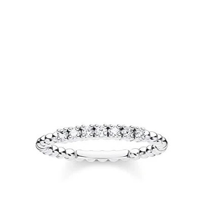 Abbildung von Thomas SABO Ring silvercoloured, Damen, Größe: 50, Silver coloured