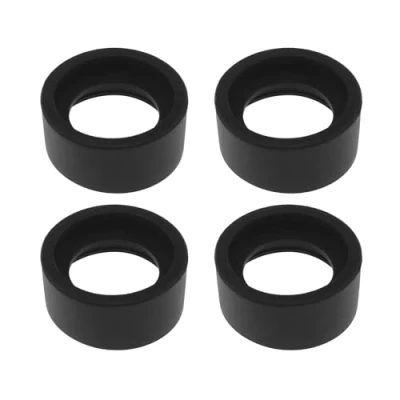 Abbildung von SG Store 4 Stück 2 Paar 3236 Mm Okularabdeckung Okular Fernglas Augenmuscheln Schutzbecher Stereomikroskop Zubehör für Weiches Gummi Flacher Winkel