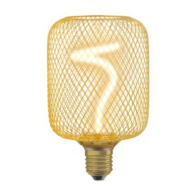 Abbildung von DECOR LED SPIRAL FILAMENT SQUARE 100 18 GOLD DIM 3.5W 818 E27