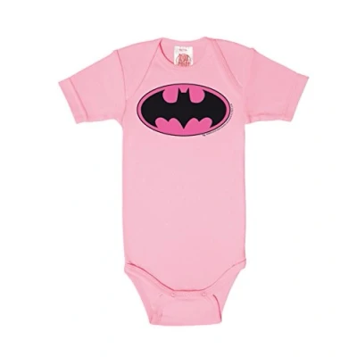 Abbildung von LOGOSHIRT Body &quot;DC Batman Logo (Pink)&quot;, mit coolem Print