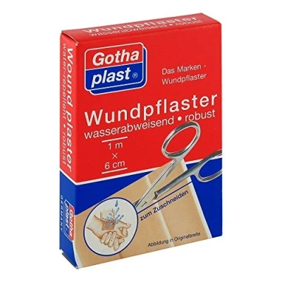 Abbildung von Gothaplast Wundpfl.robust 6 cmx 1 m wasserabweis.